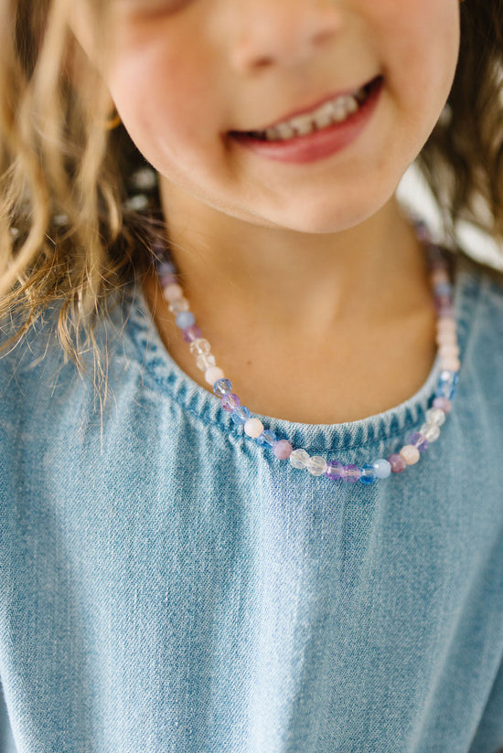 Periwinkle Magic Necklace (6MM Beads)