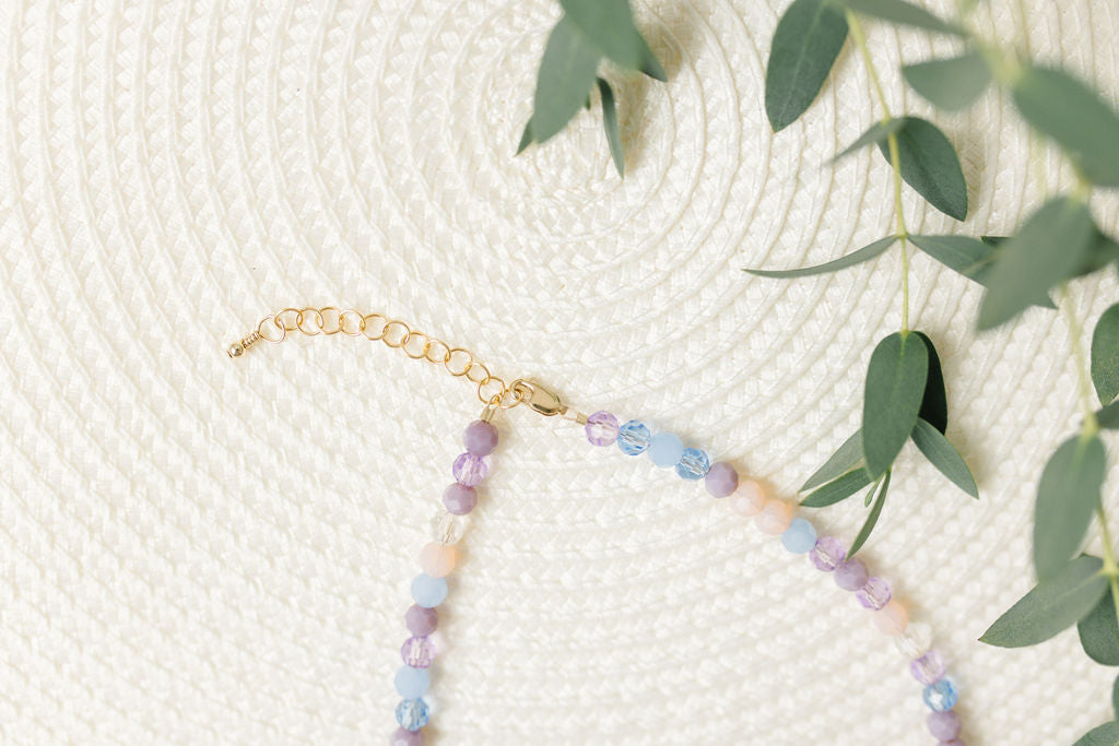 Periwinkle Magic Necklace (6MM Beads)