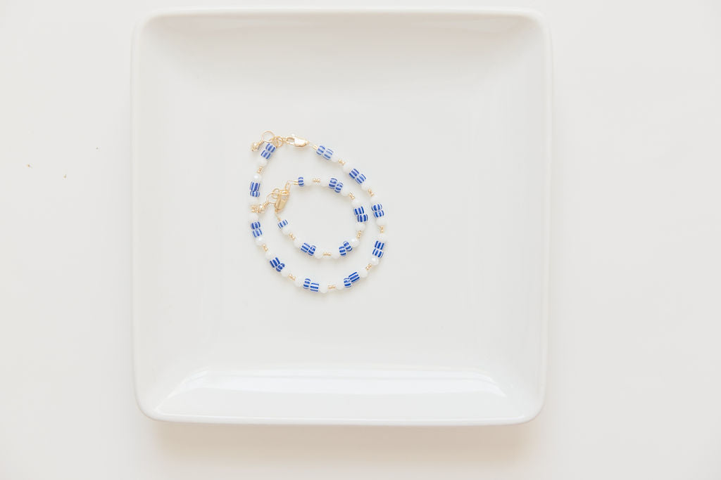 Antique Bracelet (2MM + 4MM beads)