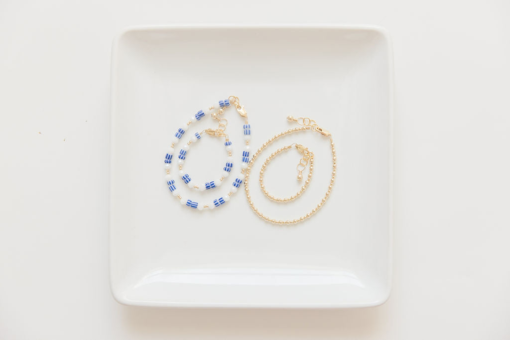 Antique Bracelet (2MM + 4MM beads)