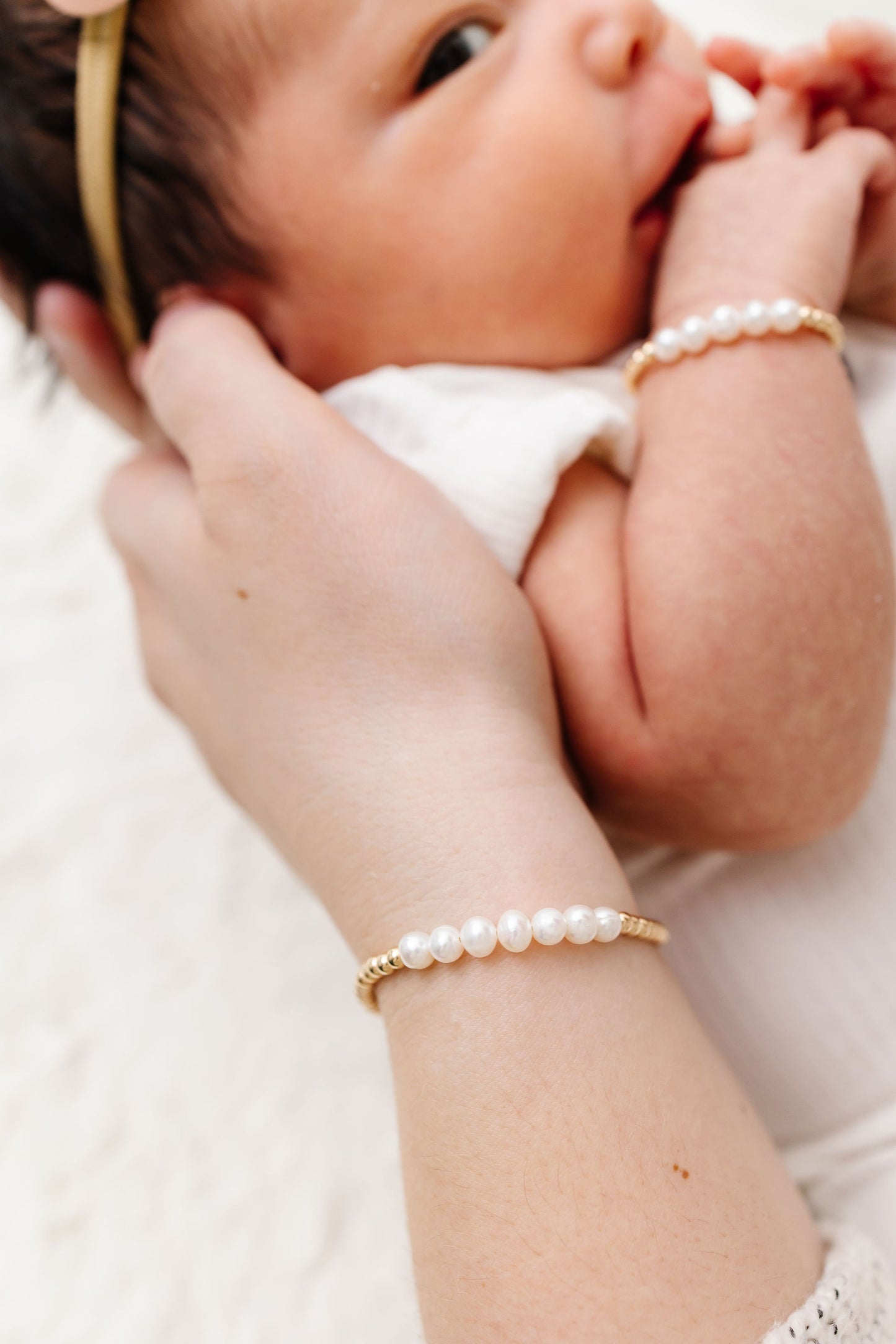 Greta Mom + Mini Bracelet Set (3MM + 6MM Beads)