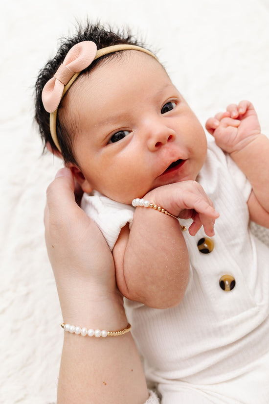 Greta Baby Bracelet (3MM + 6MM beads)