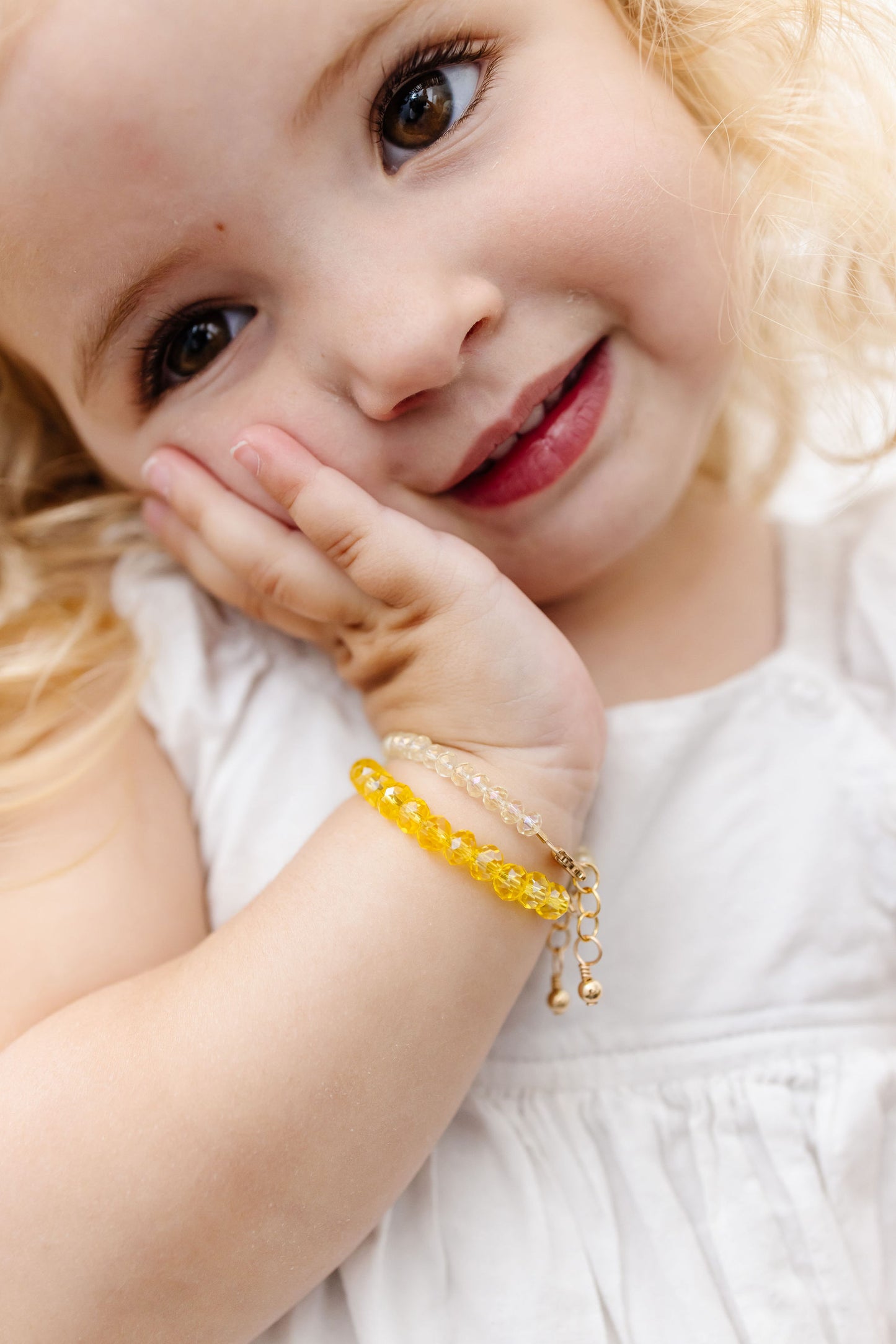 Buy 22Kt Swirl Floral Baby Girl Gold Bracelet 195VG1414 Online from Vaibhav  Jewellers