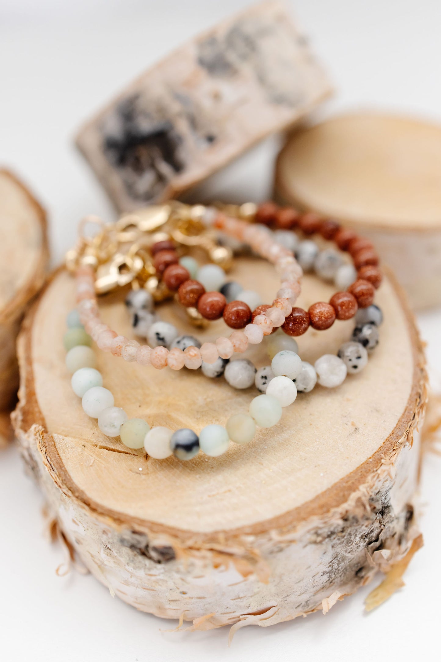 Quarry Adult Bracelet (4MM beads)