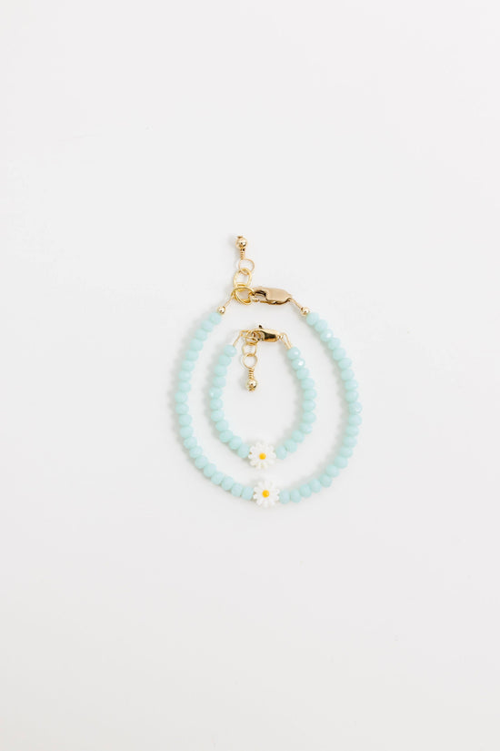Daisy Adult Bracelet (Capri 4MM Beads)