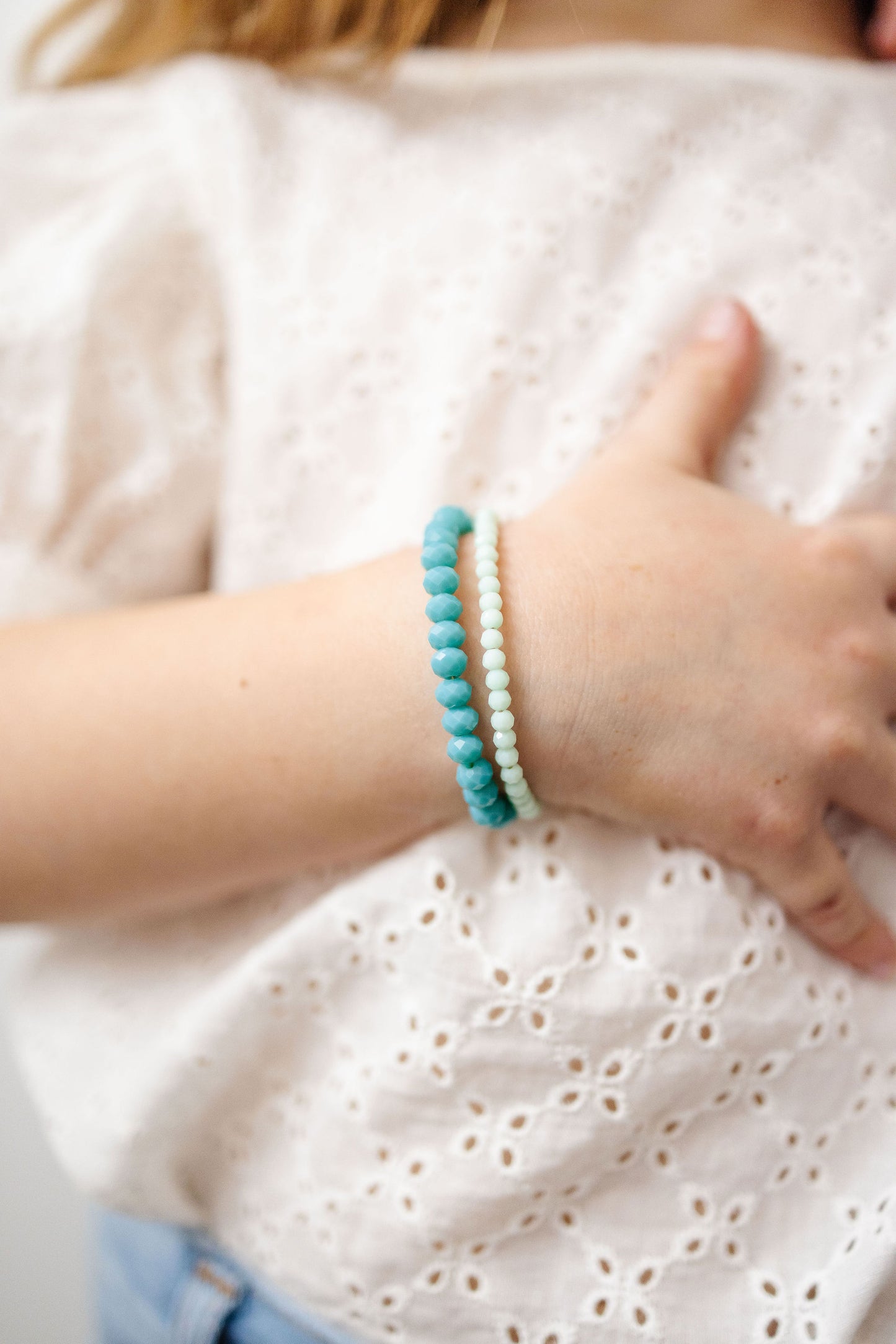 Spearmint Bracelet (3MM beads)