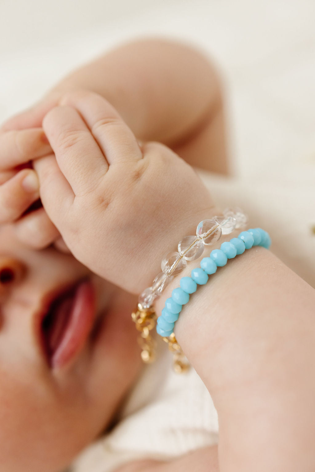 Mini Plum - Personalised Baby Bracelet - Gold | Buy at Best Price from  Mumzworld