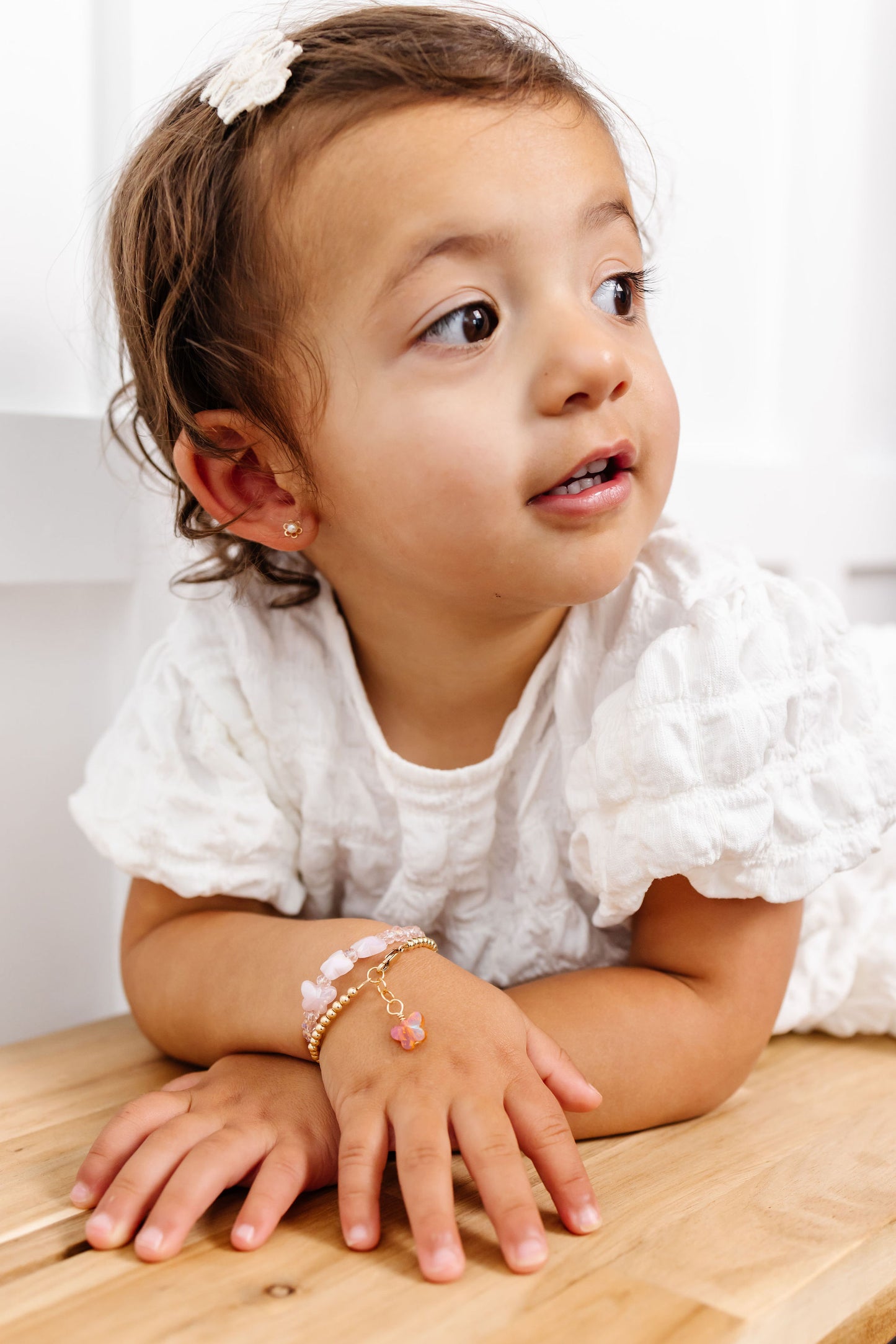 Chrysalis Baby Bracelet (4MM + 8MM beads)