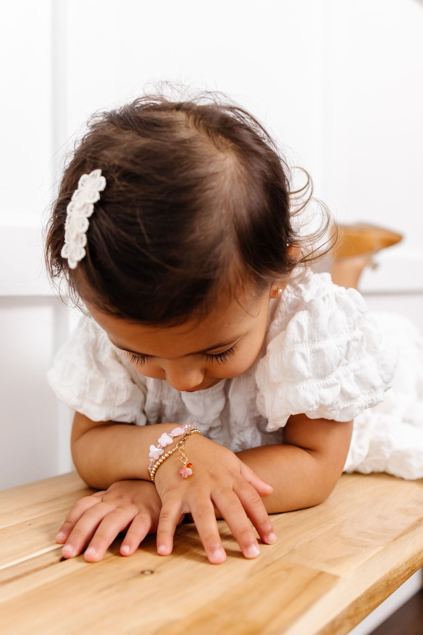 Chrysalis Baby Bracelet (4MM + 8MM beads)