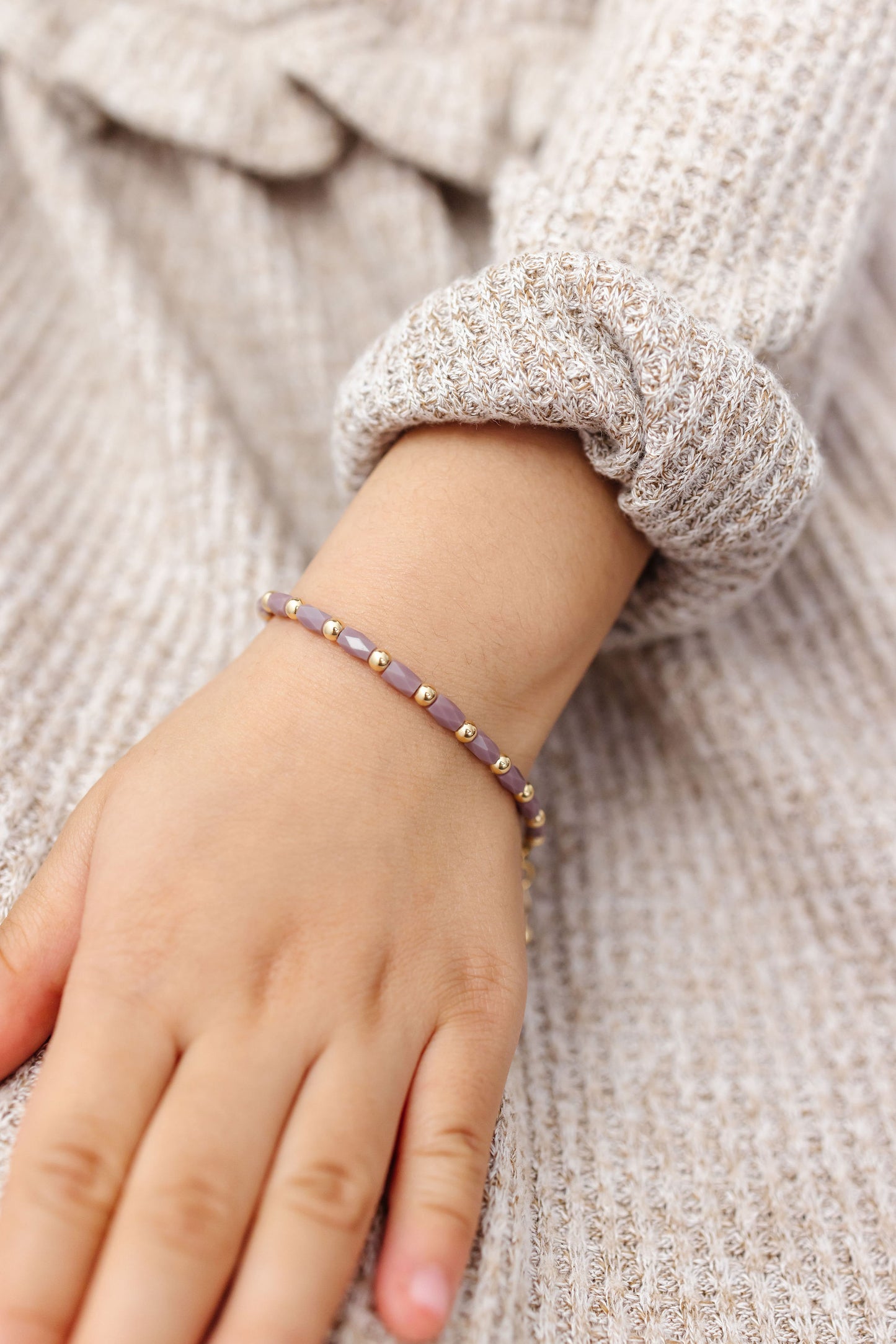 Dusk Bracelet (3MM + 4MM Beads)