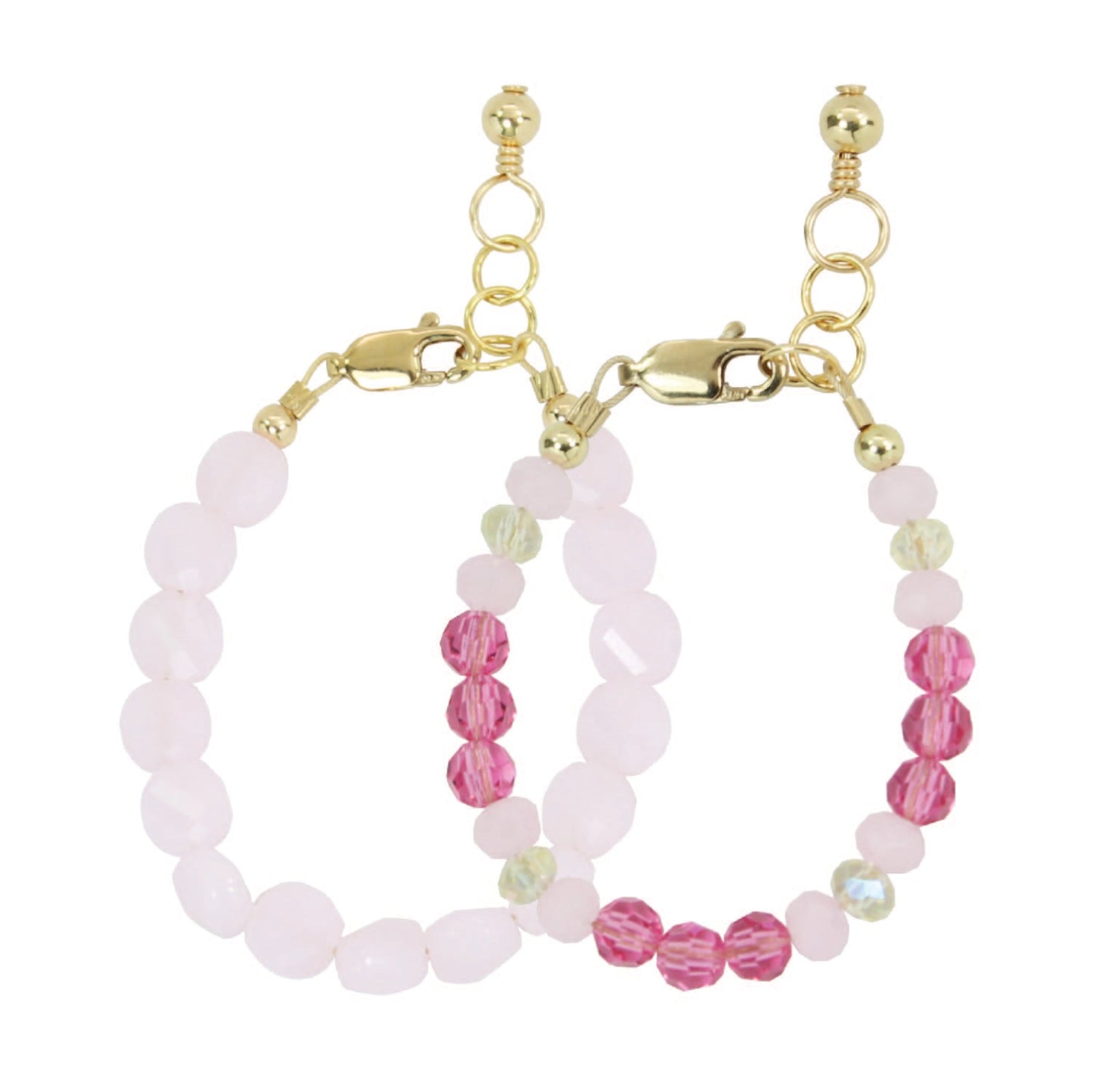 Aurora Baby Bracelet Two-Pack (4mm + 6mm beads)