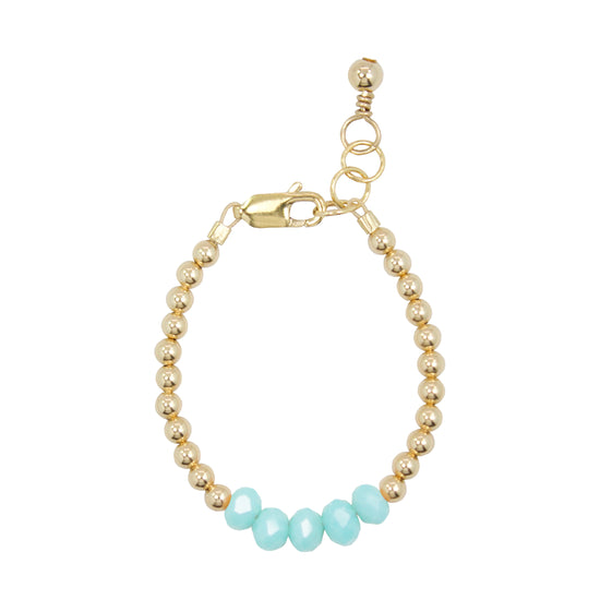 Annie Baby Bracelet (3MM + 4MM beads)