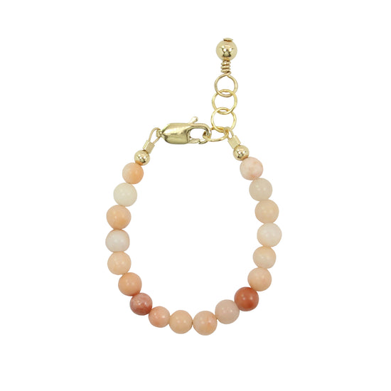 Apricot Baby Bracelet (4MM beads)