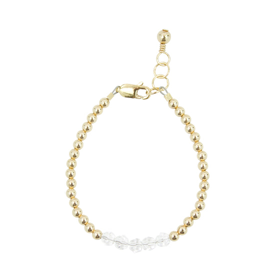 Crystal April Birthstone Charm Bracelet Murano Beads, Pandora Style  Inspired | Pandora bracelet charms, Charm bracelet, Birthstone charms
