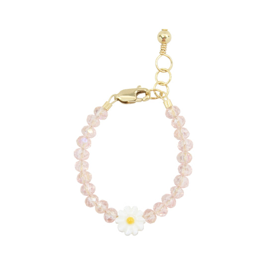 Daisy Baby Bracelet (Blossom 4MM Beads)
