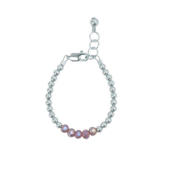 Load image into Gallery viewer, Emily Baby Bracelet (3MM + 4MM beads)
