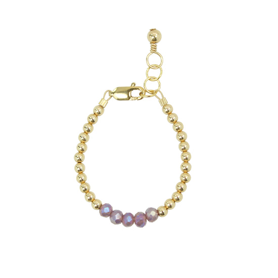 Emily Baby Bracelet (3MM + 4MM beads)