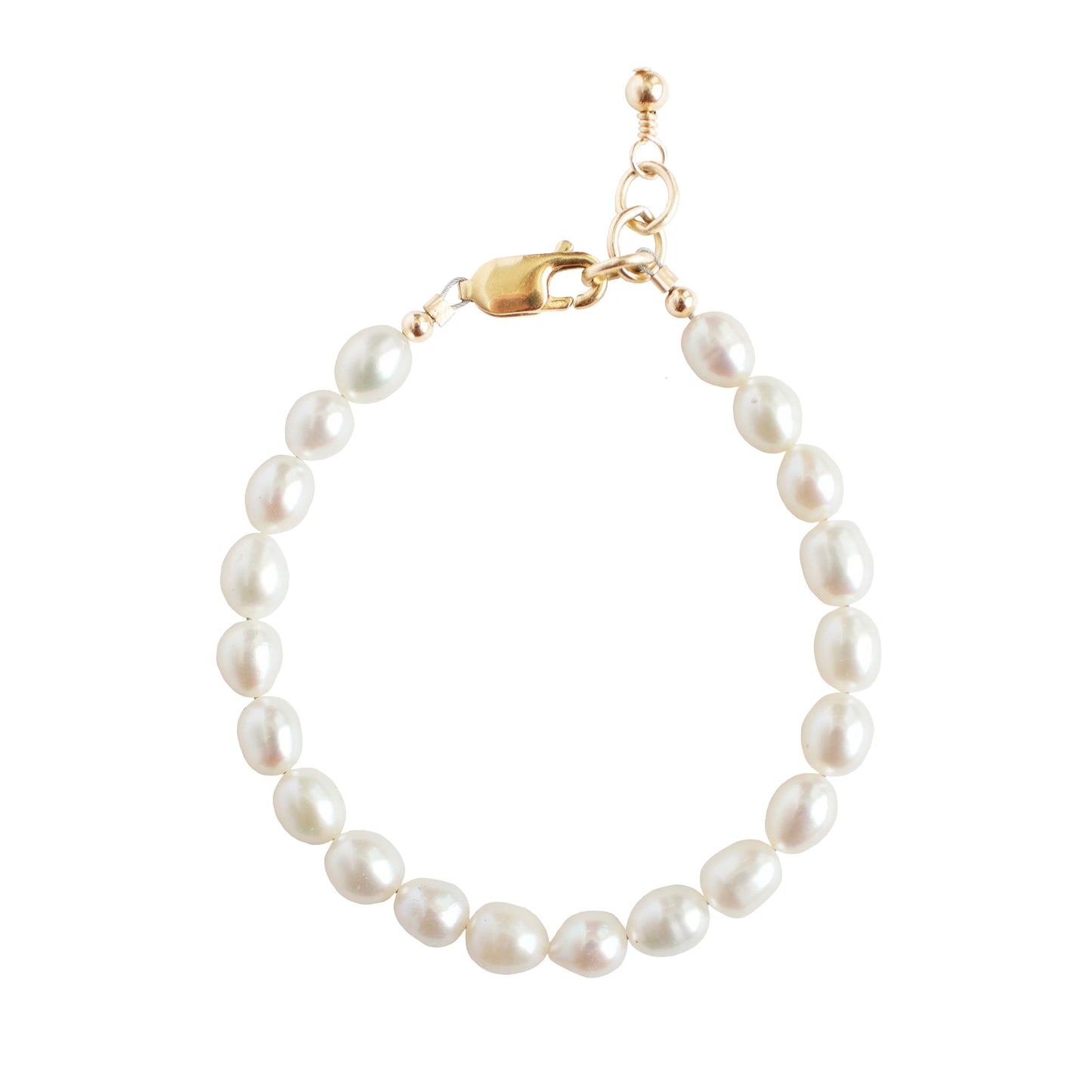 Load image into Gallery viewer, Freshwater Pearl Adult Bracelet (8MM beads)
