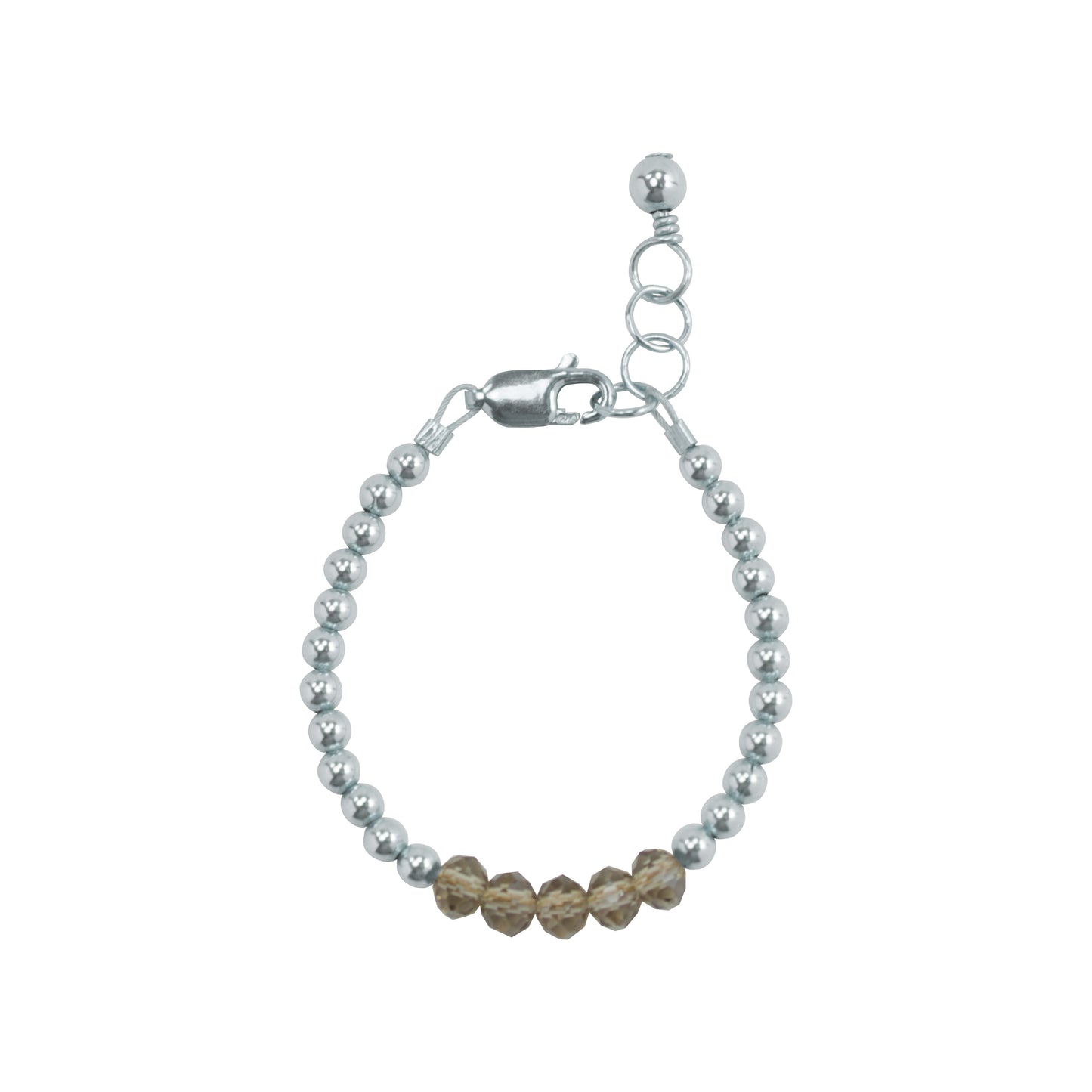 Ingrid Baby Bracelet (3MM + 4MM beads)
