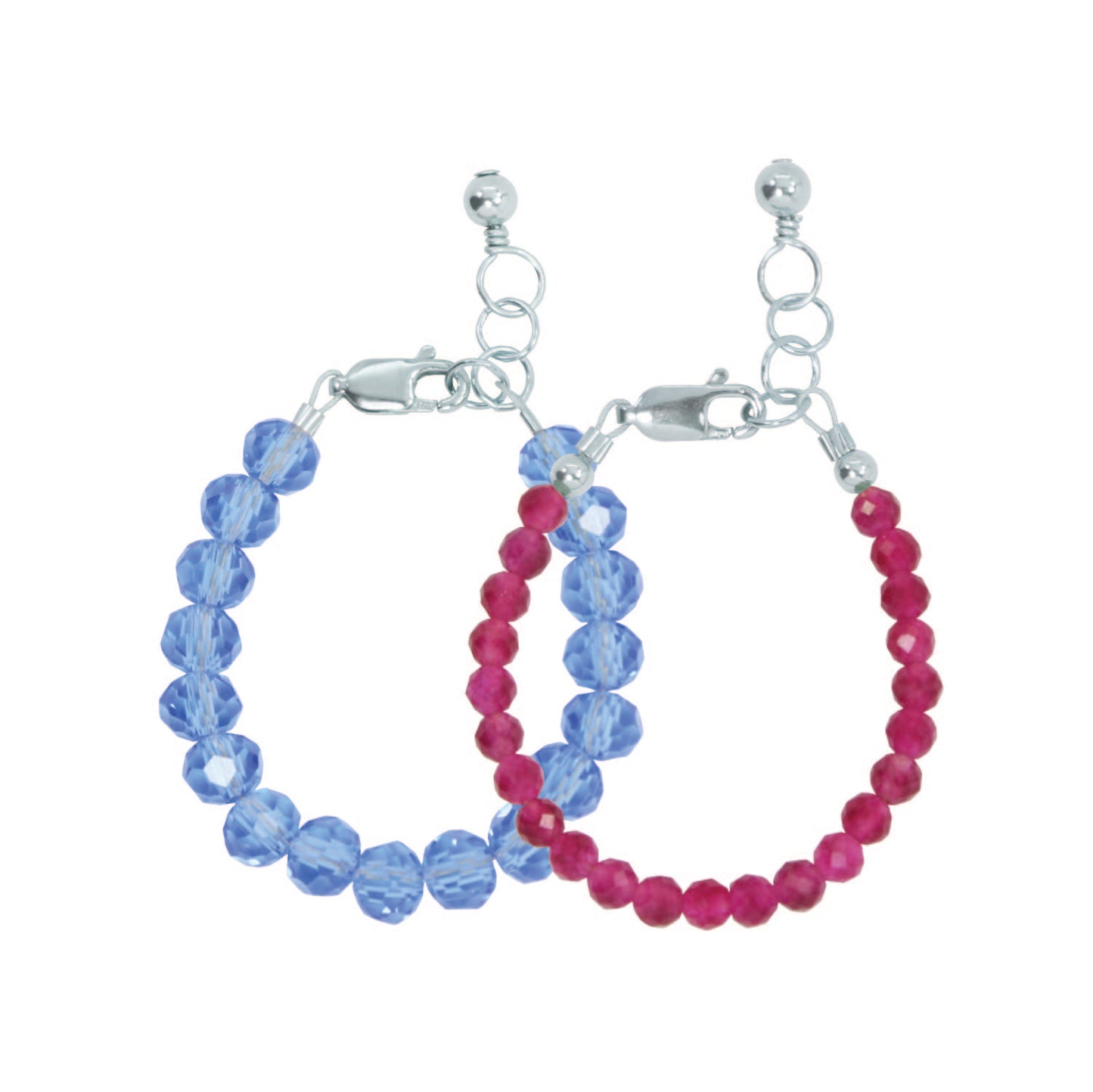 Anna Baby Bracelet Two-Pack (3mm+6mm beads)