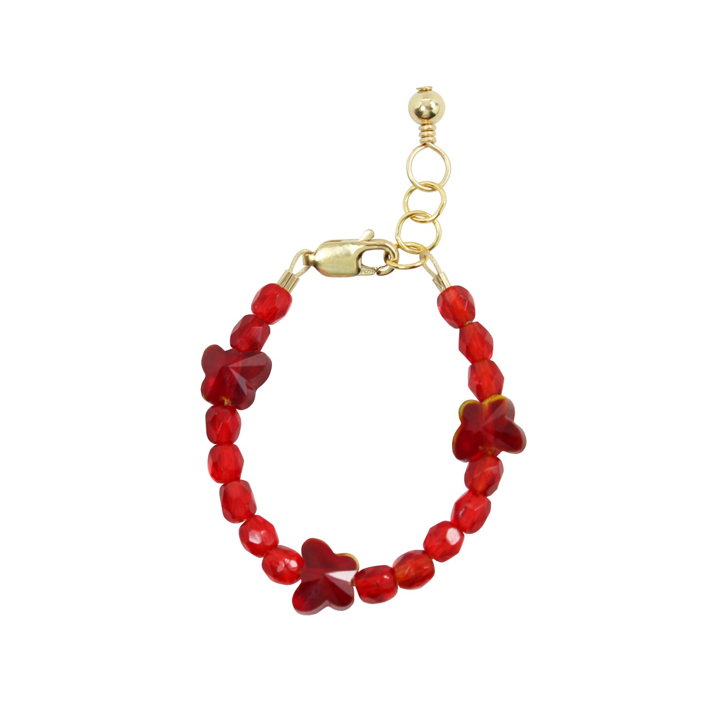 Marjaan coral and zircon bracelet | The Jewelry Palette