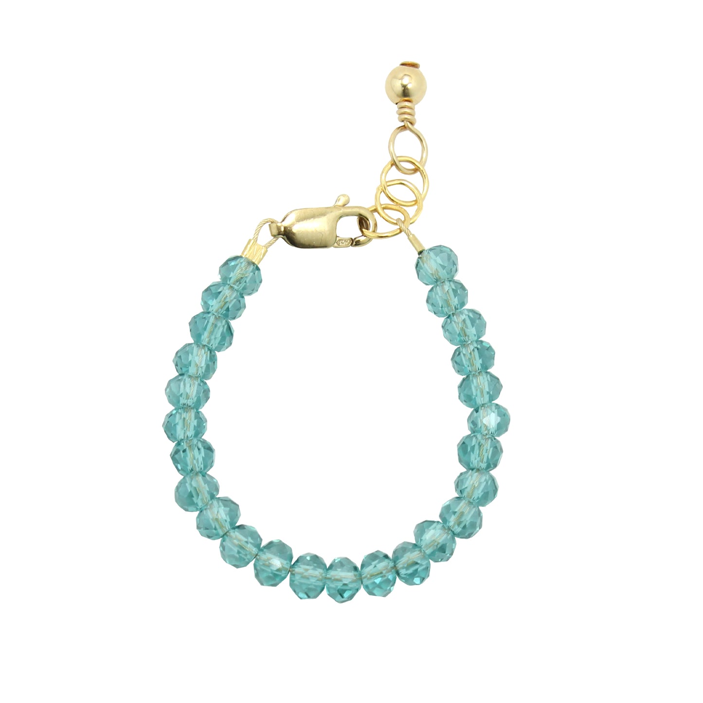 Laguna Baby Bracelet (4MM beads)