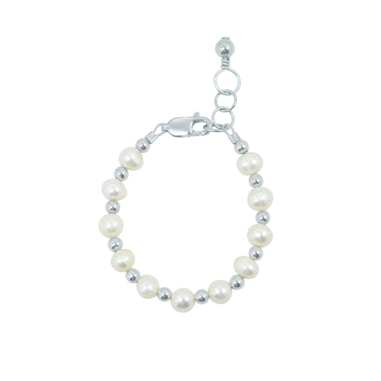 Load image into Gallery viewer, Luster Baby Bracelet (3MM + 6MM beads)
