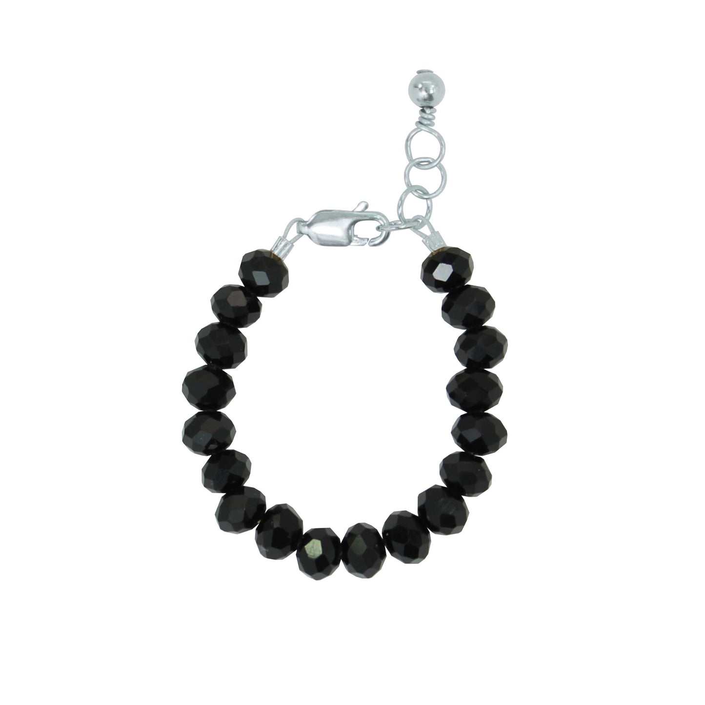 Midnight Baby Bracelet (6MM beads)