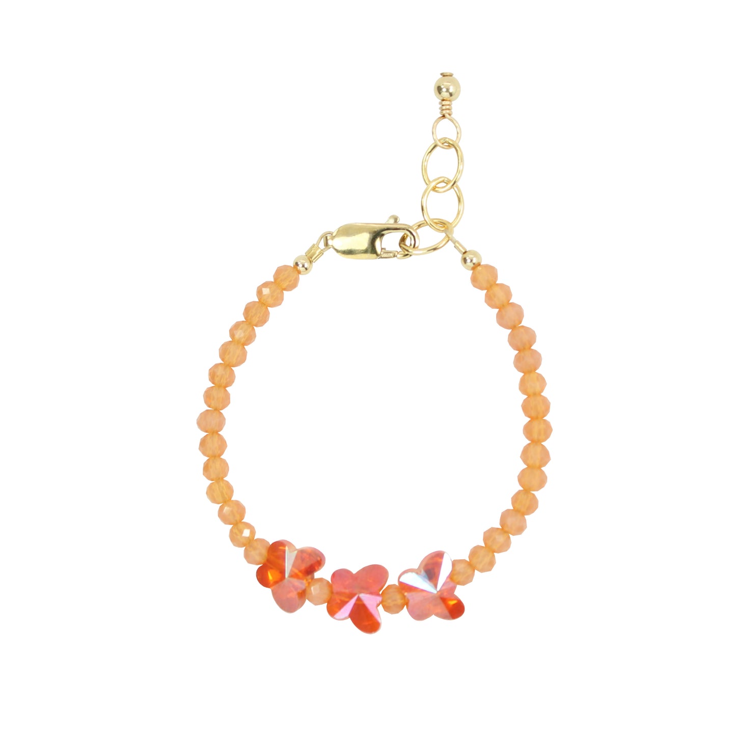 Monarch Adult Bracelet (4MM + 8MM beads)