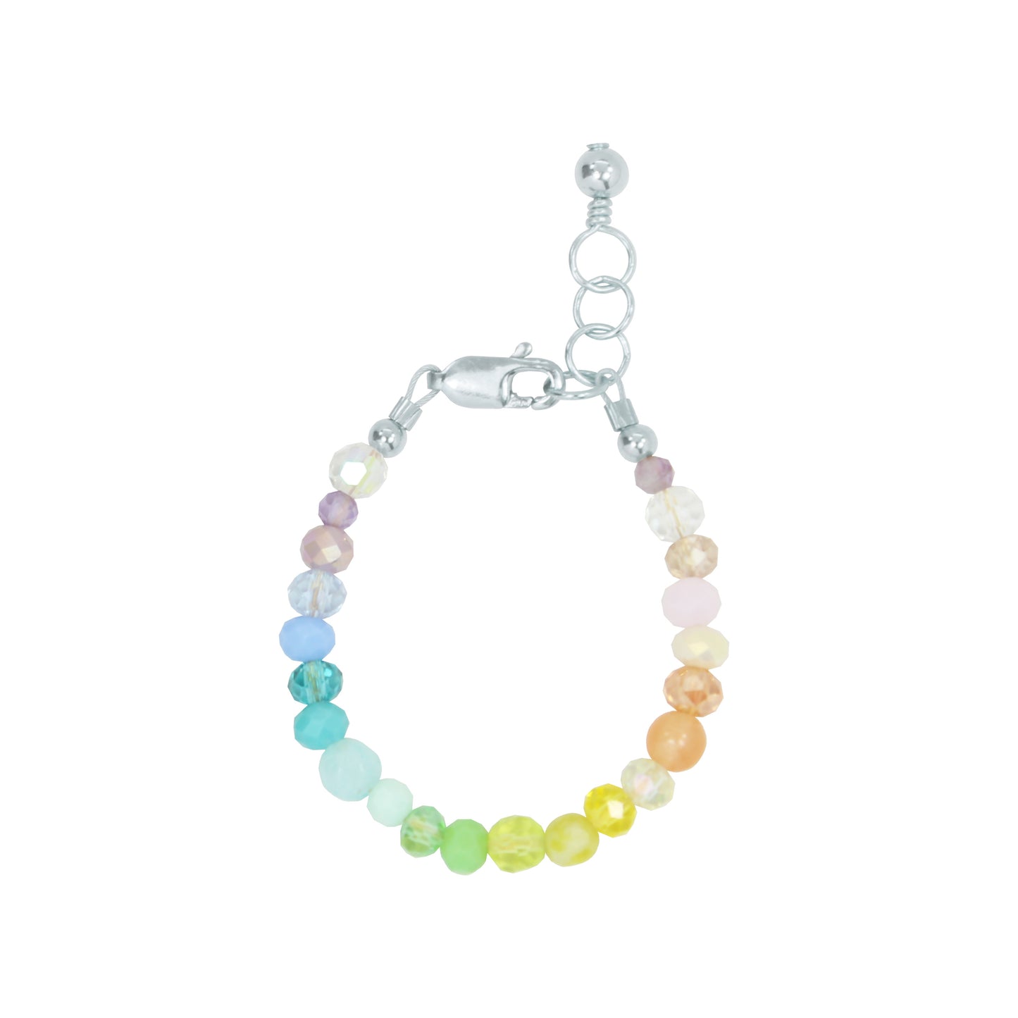 Spectrum Baby Bracelet (3MM + 4MM Beads)