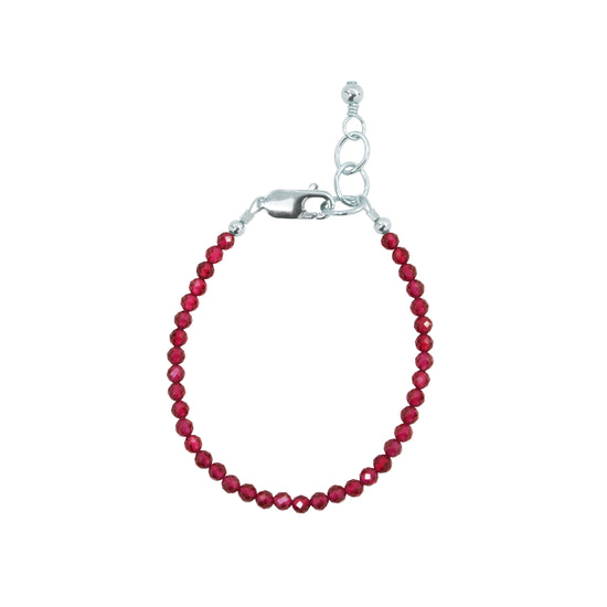Viva Magenta Adult Bracelet (3MM Beads)