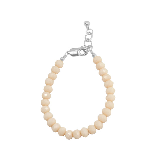 Seashell Adult Bracelet (6MM beads)